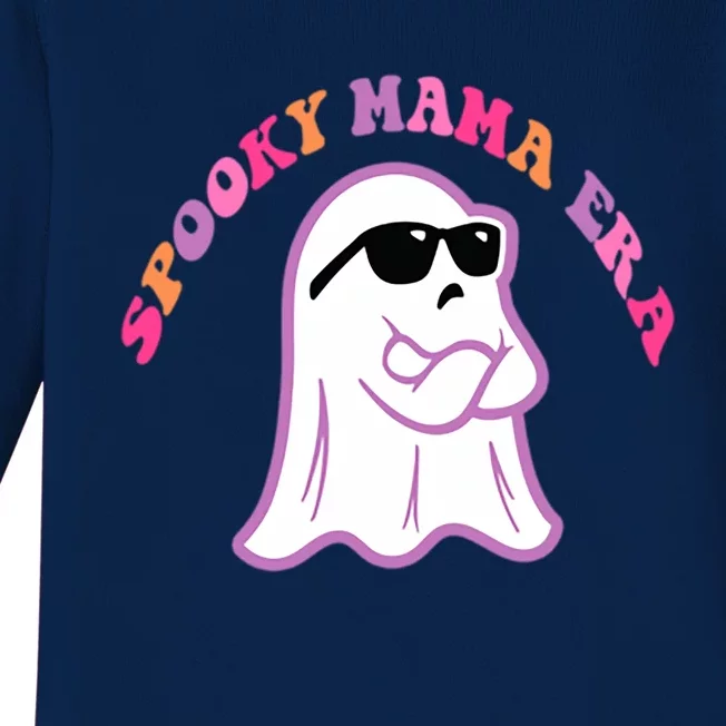 In My Spooky Mama Era Halloween Spooky Mom (2 Side) Gift Baby Long Sleeve Bodysuit