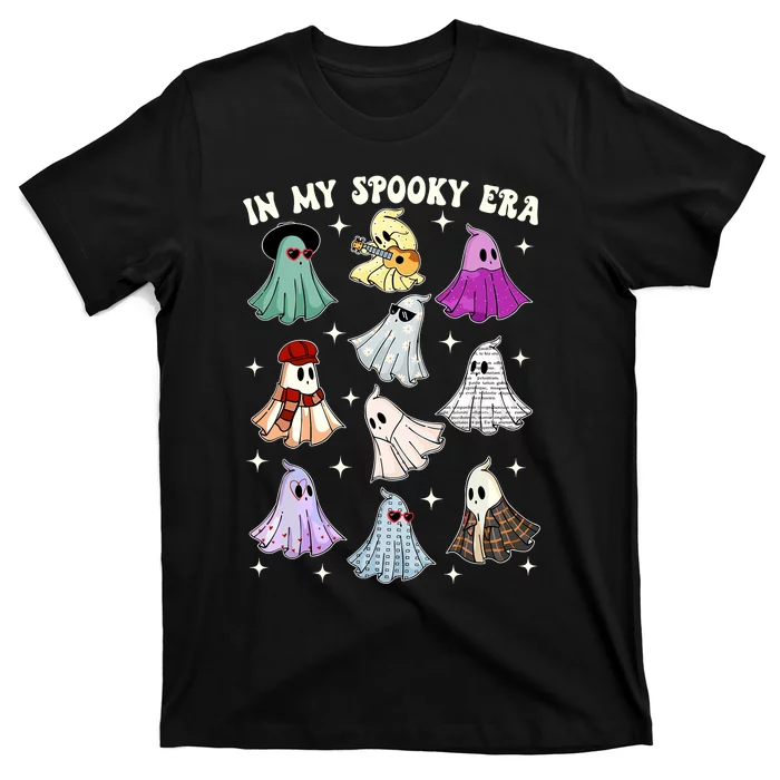 In My Spooky Era Music Lover Cute Ghost Halloween Costume T-Shirt