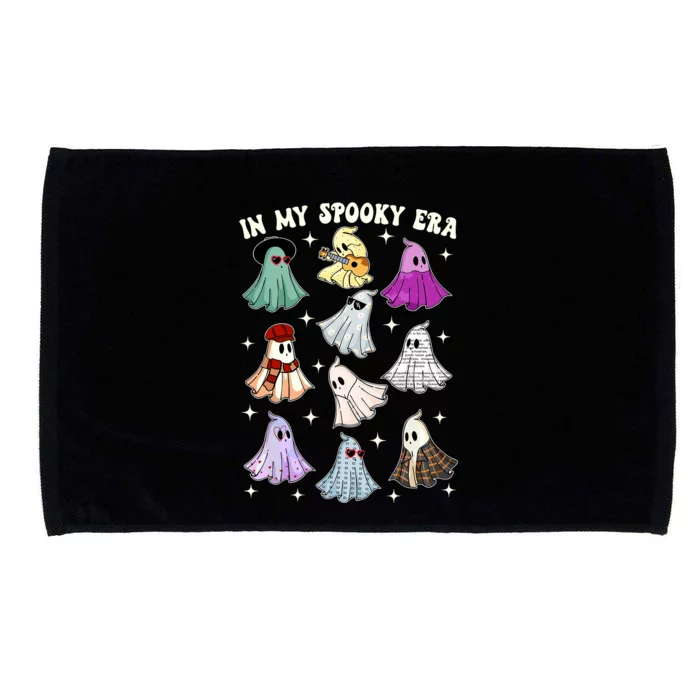 In My Spooky Era Music Lover Cute Ghost Halloween Costume Microfiber Hand Towel