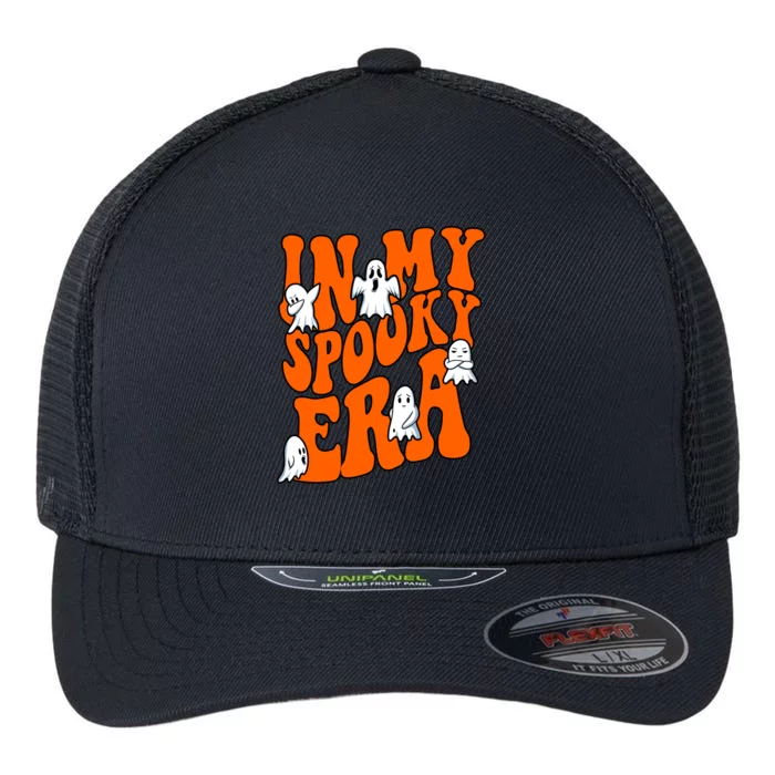 In My Spooky Era Halloween Groovy Flexfit Unipanel Trucker Cap