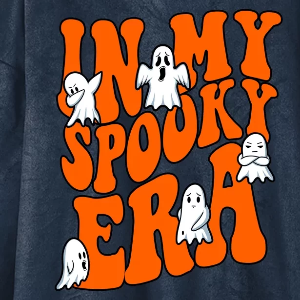 In My Spooky Era Halloween Groovy Hooded Wearable Blanket