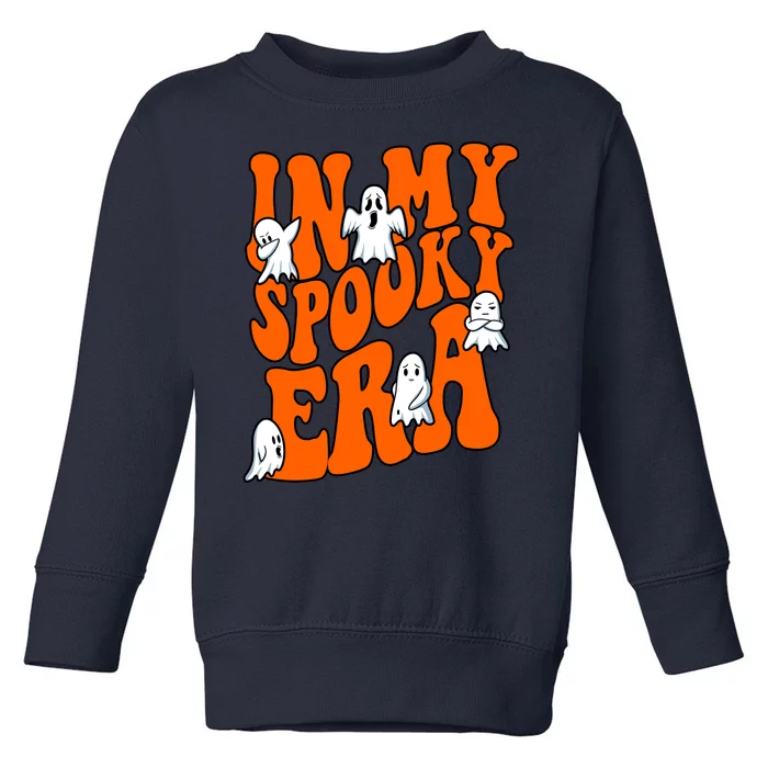 In My Spooky Era Halloween Groovy Toddler Sweatshirt