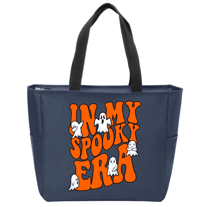 In My Spooky Era Halloween Groovy Zip Tote Bag