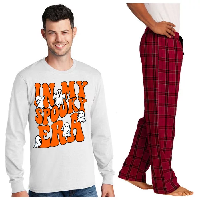 In My Spooky Era Halloween Groovy Long Sleeve Pajama Set