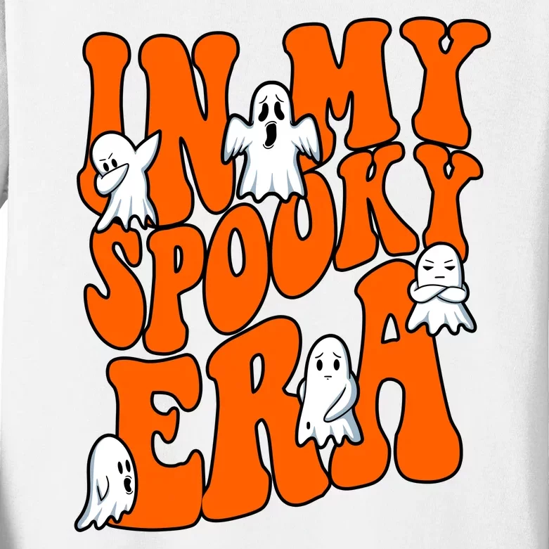 In My Spooky Era Halloween Groovy Kids Long Sleeve Shirt