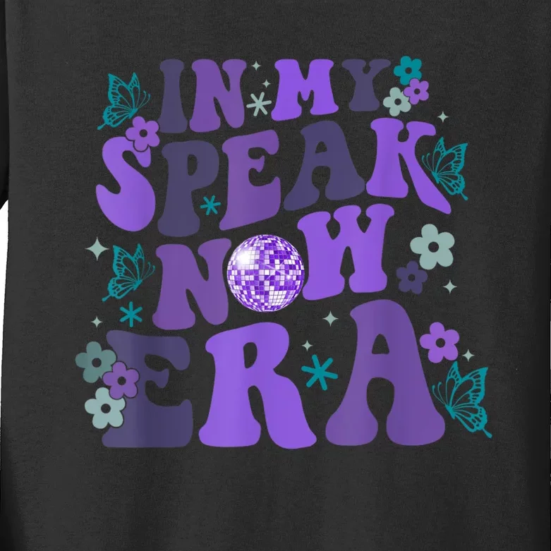 In My Spea Know Era Kids Long Sleeve Shirt