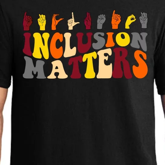 Inclusion Matters Sign Language Pajama Set