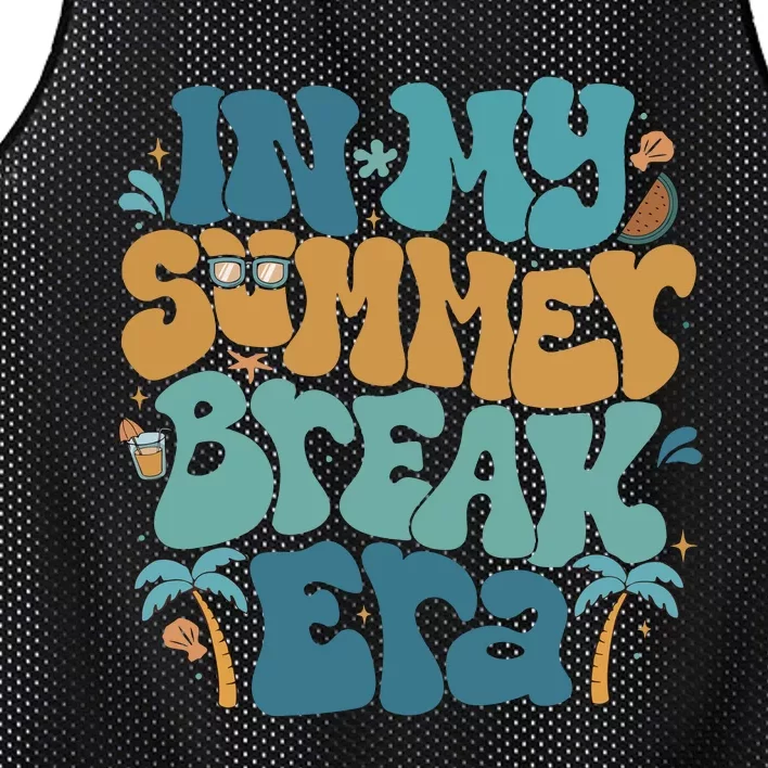 In My Summer Break Era Mesh Reversible Basketball Jersey Tank