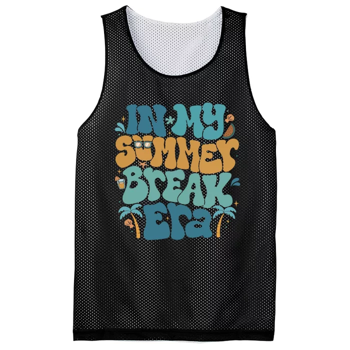 In My Summer Break Era Mesh Reversible Basketball Jersey Tank