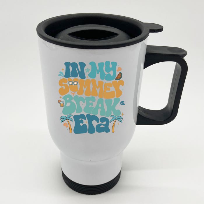 In My Summer Break Era Front & Back Stainless Steel Travel Mug