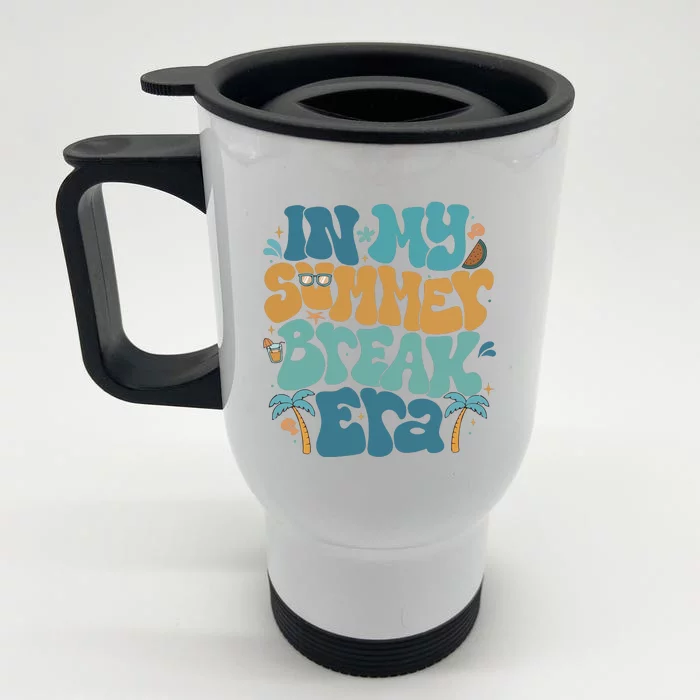 In My Summer Break Era Front & Back Stainless Steel Travel Mug