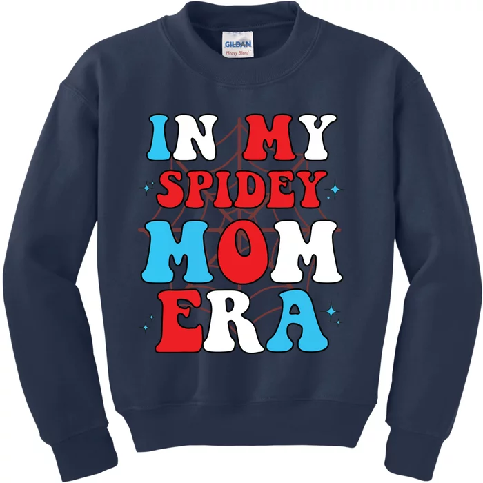 In My Spidey Mom Mothers Day Kids Sweatshirt