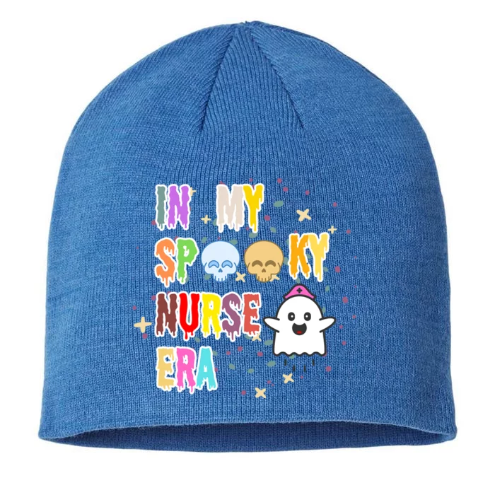 In My Spooky Nurse Era Halloween Gift 8 1/2in Sustainable Knit Beanie