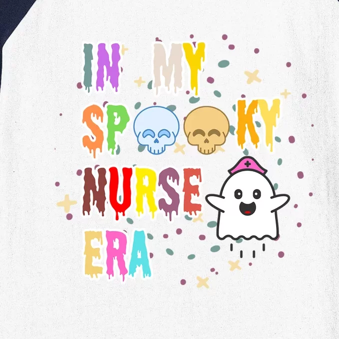 In My Spooky Nurse Era Halloween Gift Baseball Sleeve Shirt