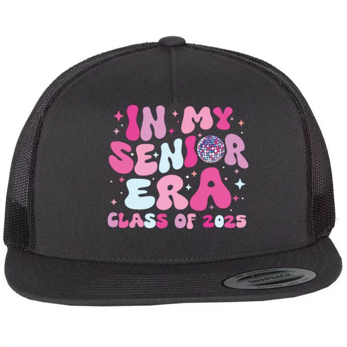 In My Senior Era Class Of 2025 Senior 2025 Flat Bill Trucker Hat