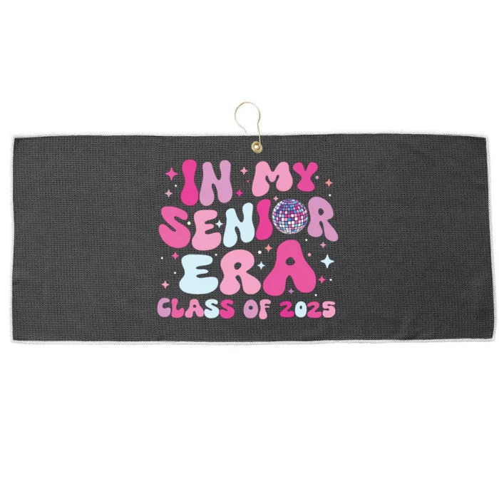 In My Senior Era Class Of 2025 Senior 2025 Large Microfiber Waffle Golf Towel