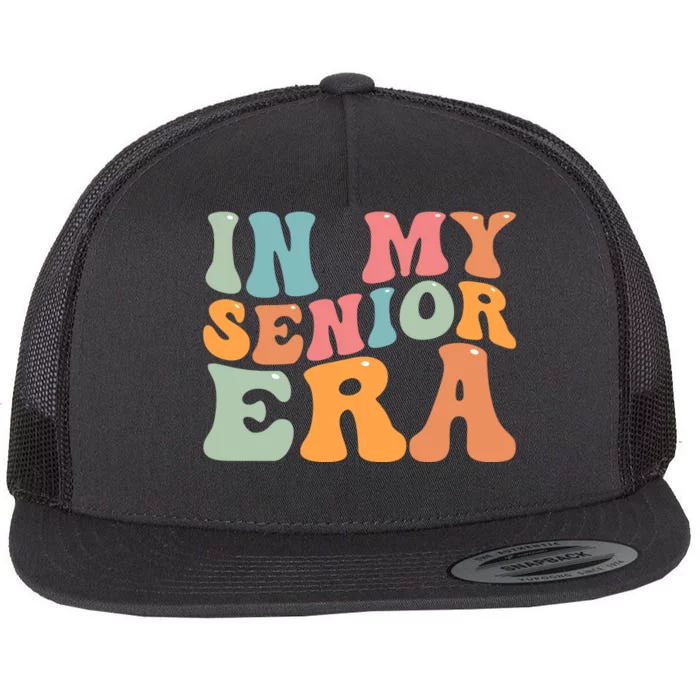 In My Senior Era School Graduation Flat Bill Trucker Hat