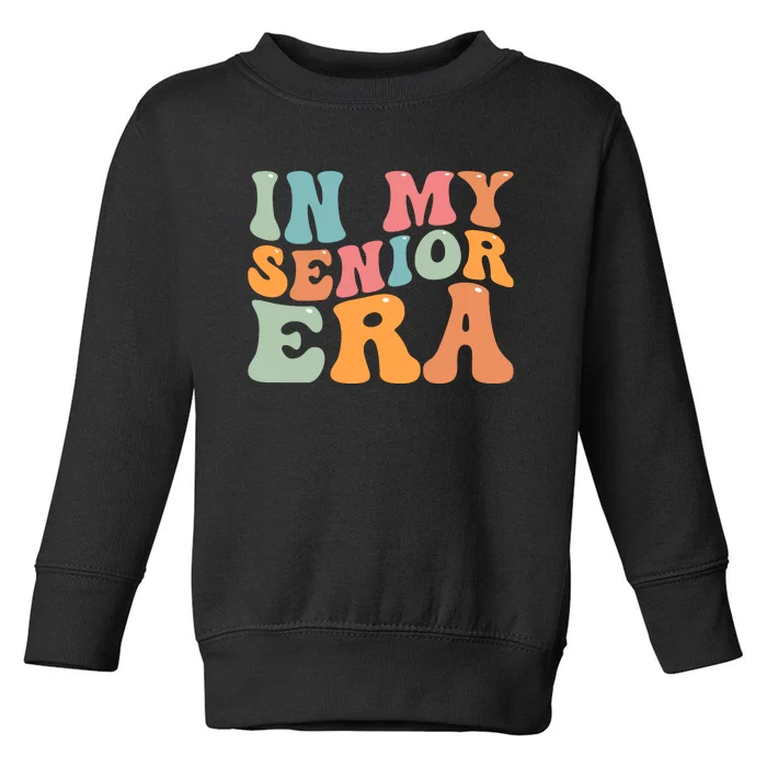 In My Senior Era School Graduation Toddler Sweatshirt