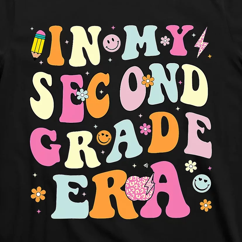 In My Second Grade Era 2nd Grade Girl Teacher Back To School T-Shirt