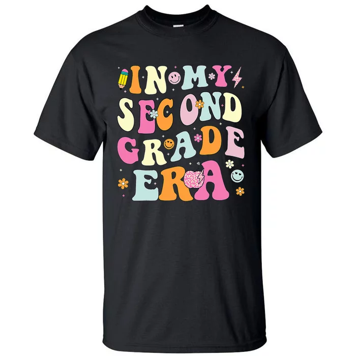 In My Second Grade Era 2nd Grade Girl Teacher Back To School Tall T-Shirt