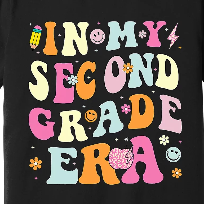 In My Second Grade Era 2nd Grade Girl Teacher Back To School Premium T-Shirt