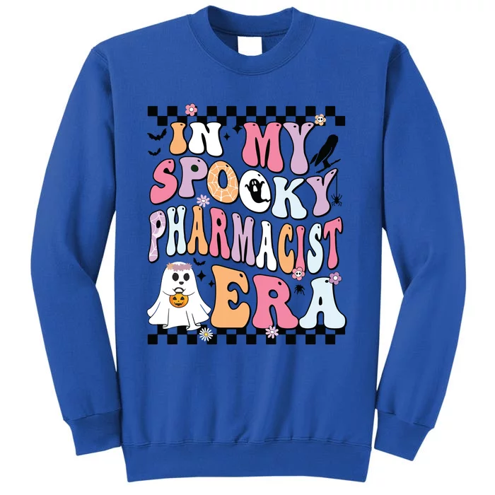 In My Spooky Pharmacist Era Halloween Spooky Ghost Groovy Sweatshirt