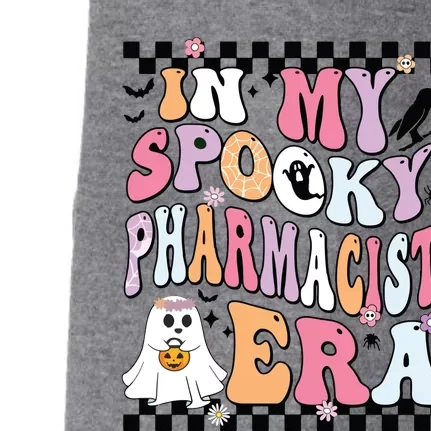 In My Spooky Pharmacist Era Halloween Spooky Ghost Groovy Doggie 3-End Fleece Hoodie