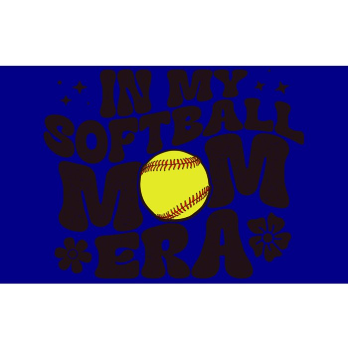 In My Softball Mom Era Softball Mama Retro Gift Bumper Sticker