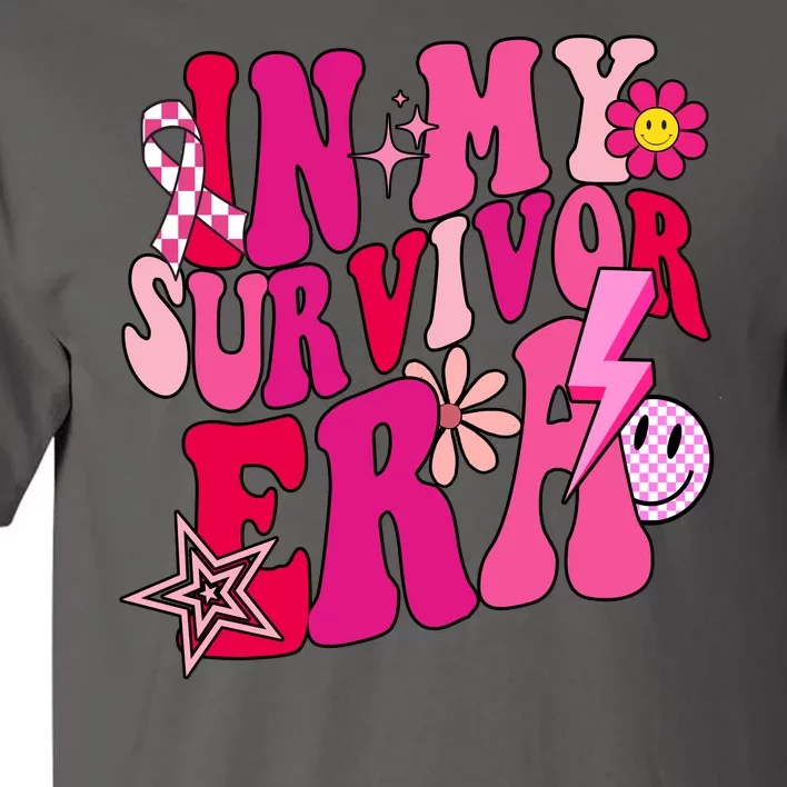 In My Survivor Era Breast Cancer Awareness Tall T-Shirt