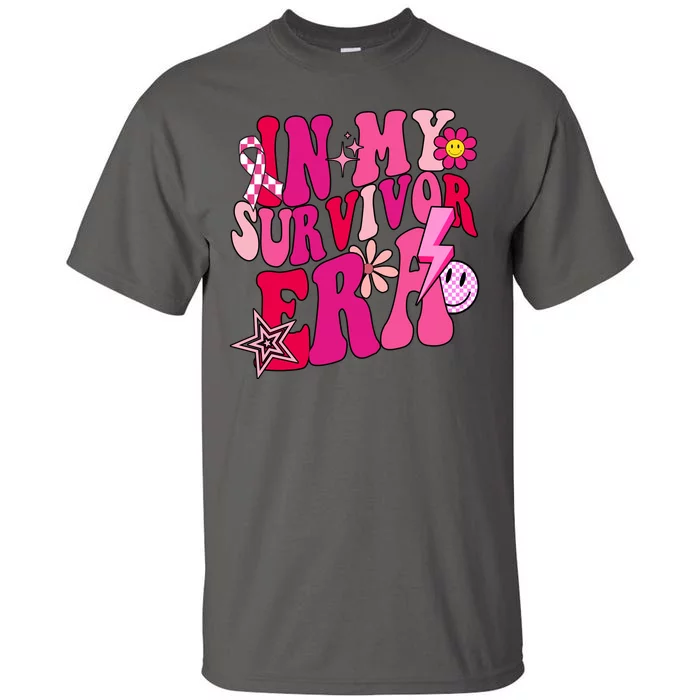 In My Survivor Era Breast Cancer Awareness Tall T-Shirt