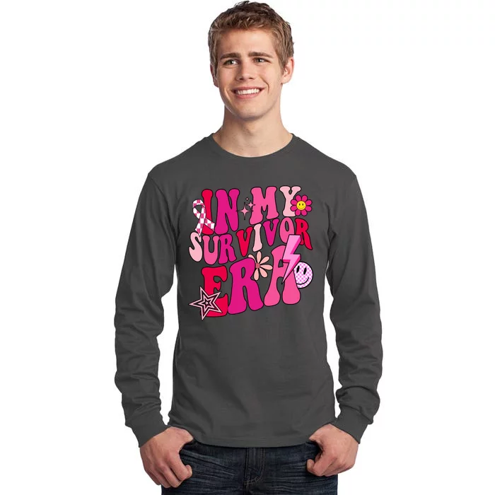 In My Survivor Era Breast Cancer Awareness Tall Long Sleeve T-Shirt