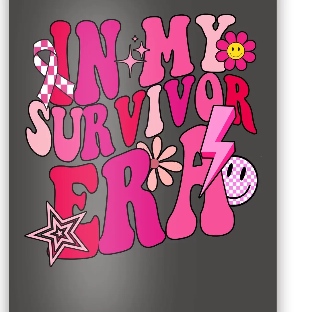 In My Survivor Era Breast Cancer Awareness Poster