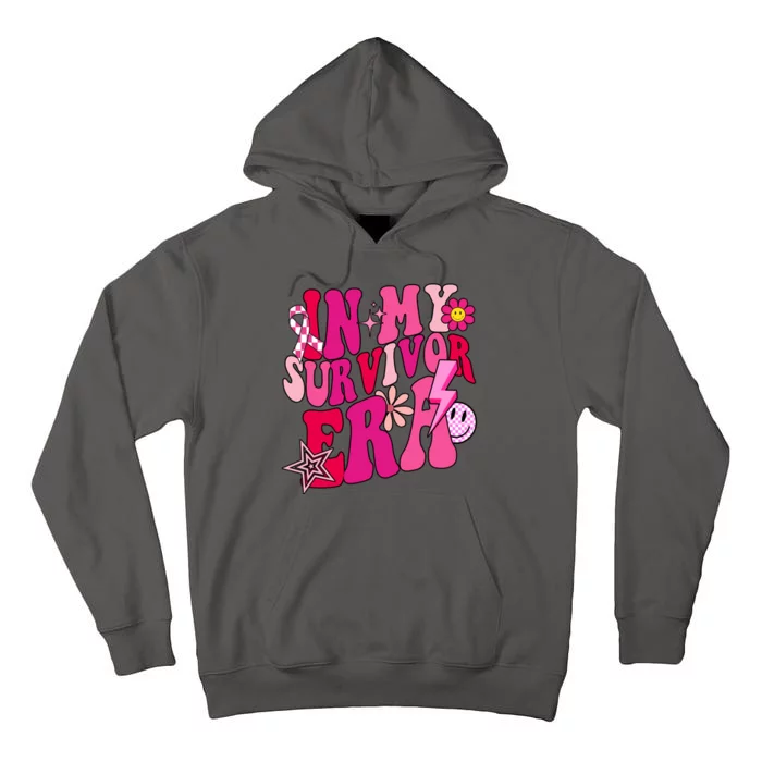 In My Survivor Era Breast Cancer Awareness Tall Hoodie