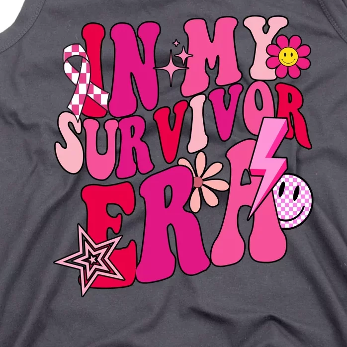 In My Survivor Era Breast Cancer Awareness Tank Top