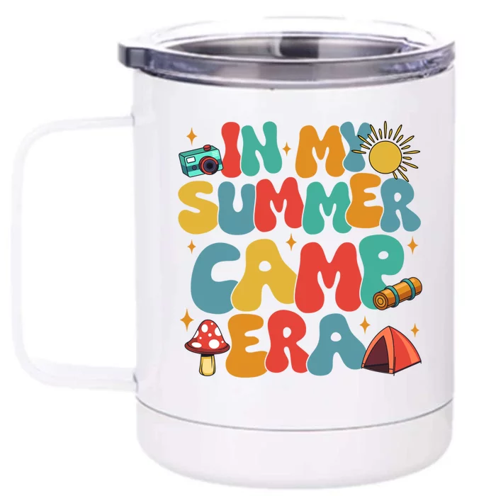 In My Summer Camp Era Gift Front & Back 12oz Stainless Steel Tumbler Cup