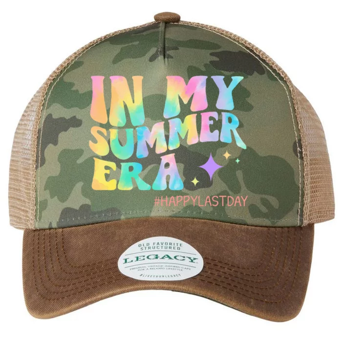 In My Summer Era Teacher Legacy Tie Dye Trucker Hat