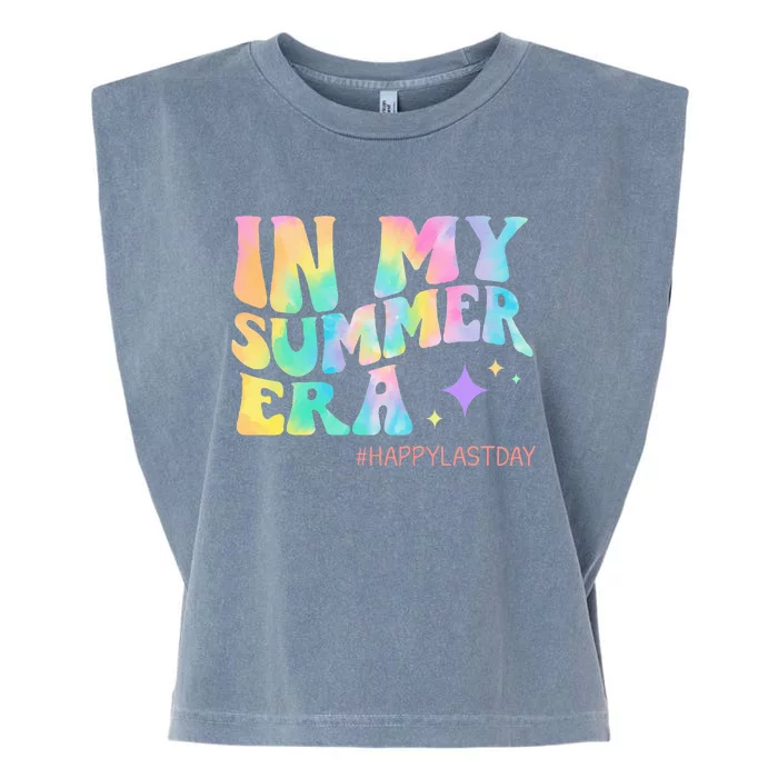 In My Summer Era Teacher Garment-Dyed Women's Muscle Tee