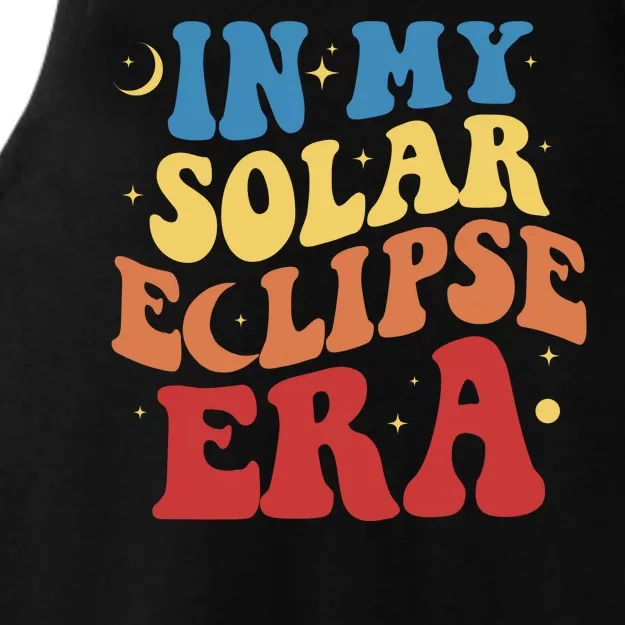 In My Solar Eclipse Era Groovy Retro Ladies Tri-Blend Wicking Tank