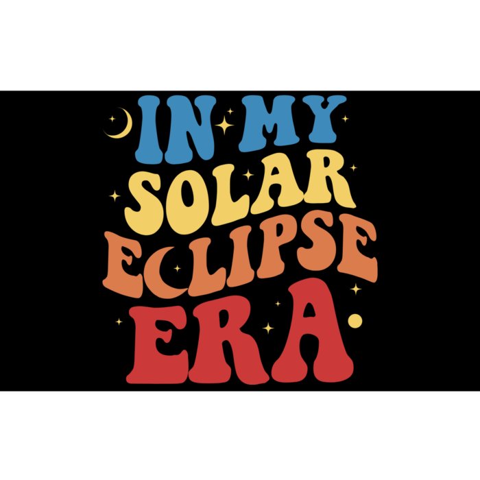 In My Solar Eclipse Era Groovy Retro Bumper Sticker