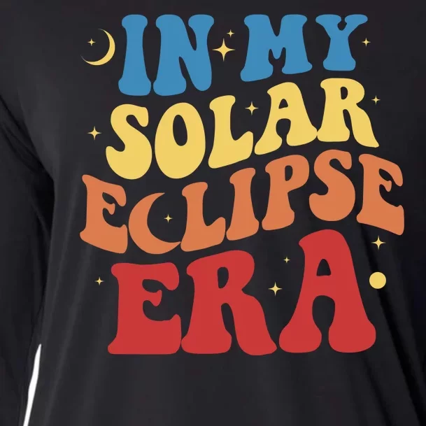 In My Solar Eclipse Era Groovy Retro Cooling Performance Long Sleeve Crew