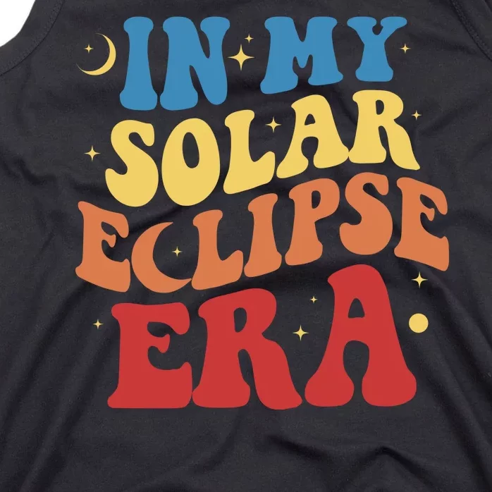 In My Solar Eclipse Era Groovy Retro Tank Top