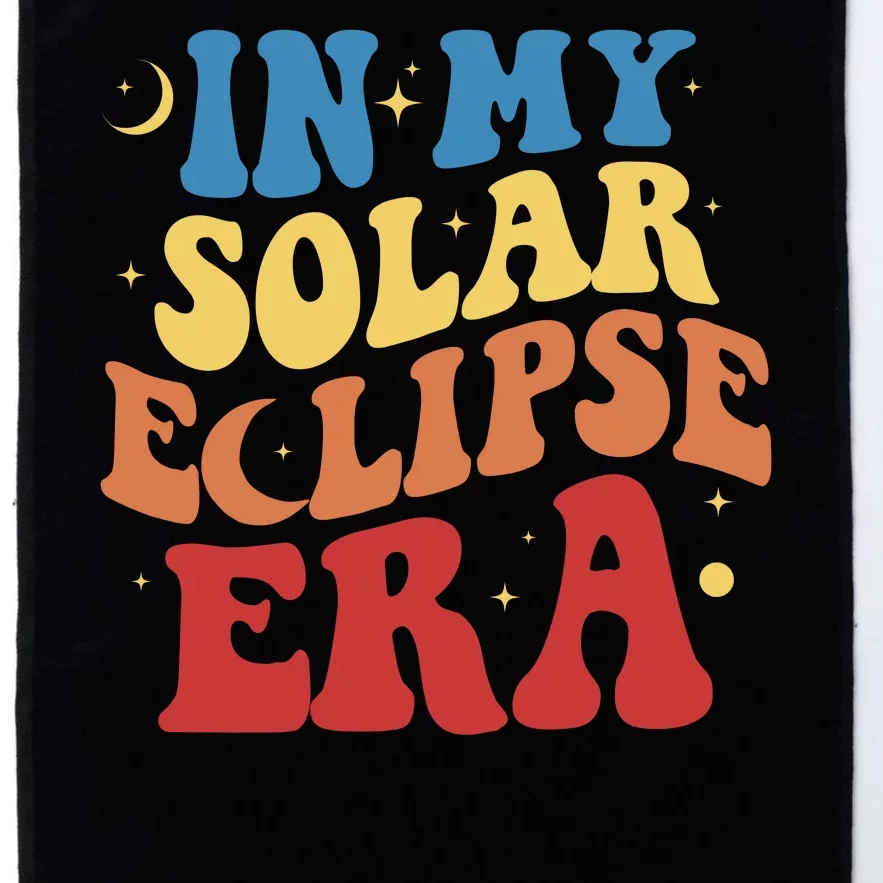 In My Solar Eclipse Era Groovy Retro Platinum Collection Golf Towel