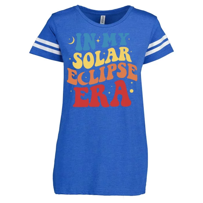 In My Solar Eclipse Era Groovy Retro Enza Ladies Jersey Football T-Shirt