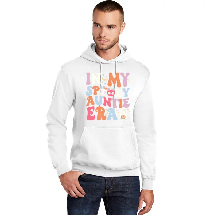 In My Spooky Auntie Era Halloween Groovy Witchy Spooky Aunt Hoodie