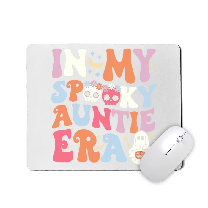 In My Spooky Auntie Era Halloween Groovy Witchy Spooky Aunt Mousepad