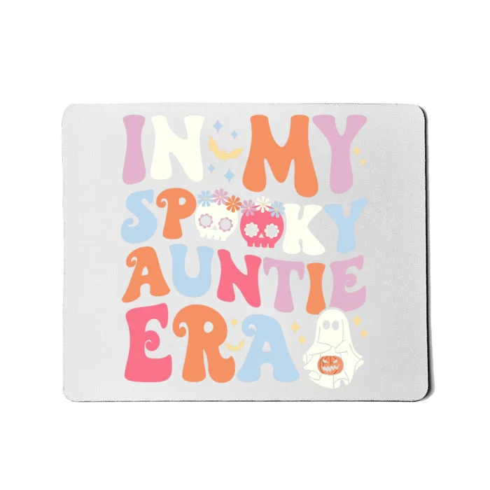 In My Spooky Auntie Era Halloween Groovy Witchy Spooky Aunt Mousepad