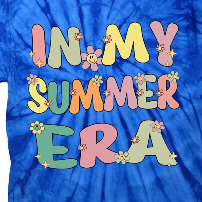 In My Summer Era Groovy Summer Vacation Teacher Student Cute Gift Tie-Dye T-Shirt