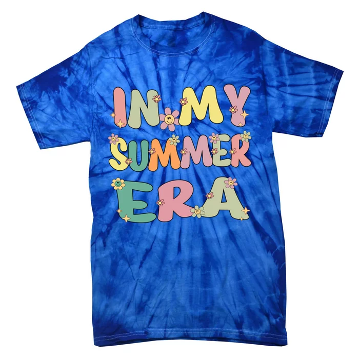 In My Summer Era Groovy Summer Vacation Teacher Student Cute Gift Tie-Dye T-Shirt