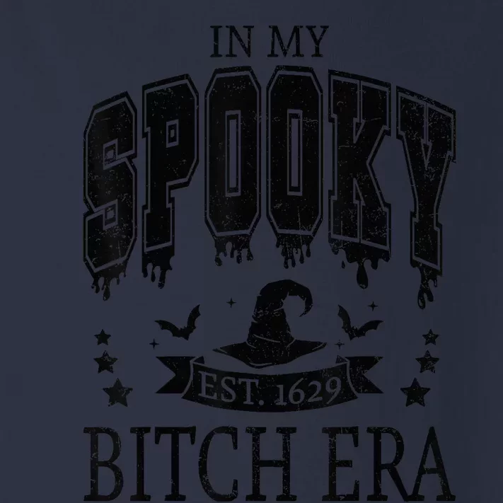 In My Spooky Bitch Era, Funny Spooky Bitch Halloween Tees Toddler Long Sleeve Shirt