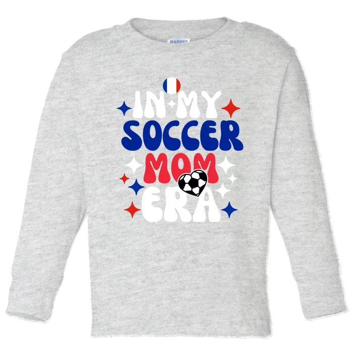 In My Soccer Mom Era Toddler Long Sleeve Shirt